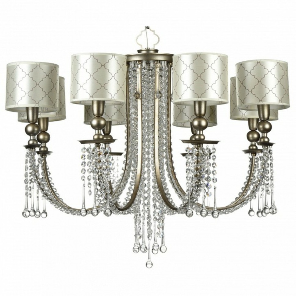 Фото Подвесная люстра Maytoni Bience H018-PL-08-NG MY_H018-PL-08-NG - интернет-магазин МегаТерем в Москве