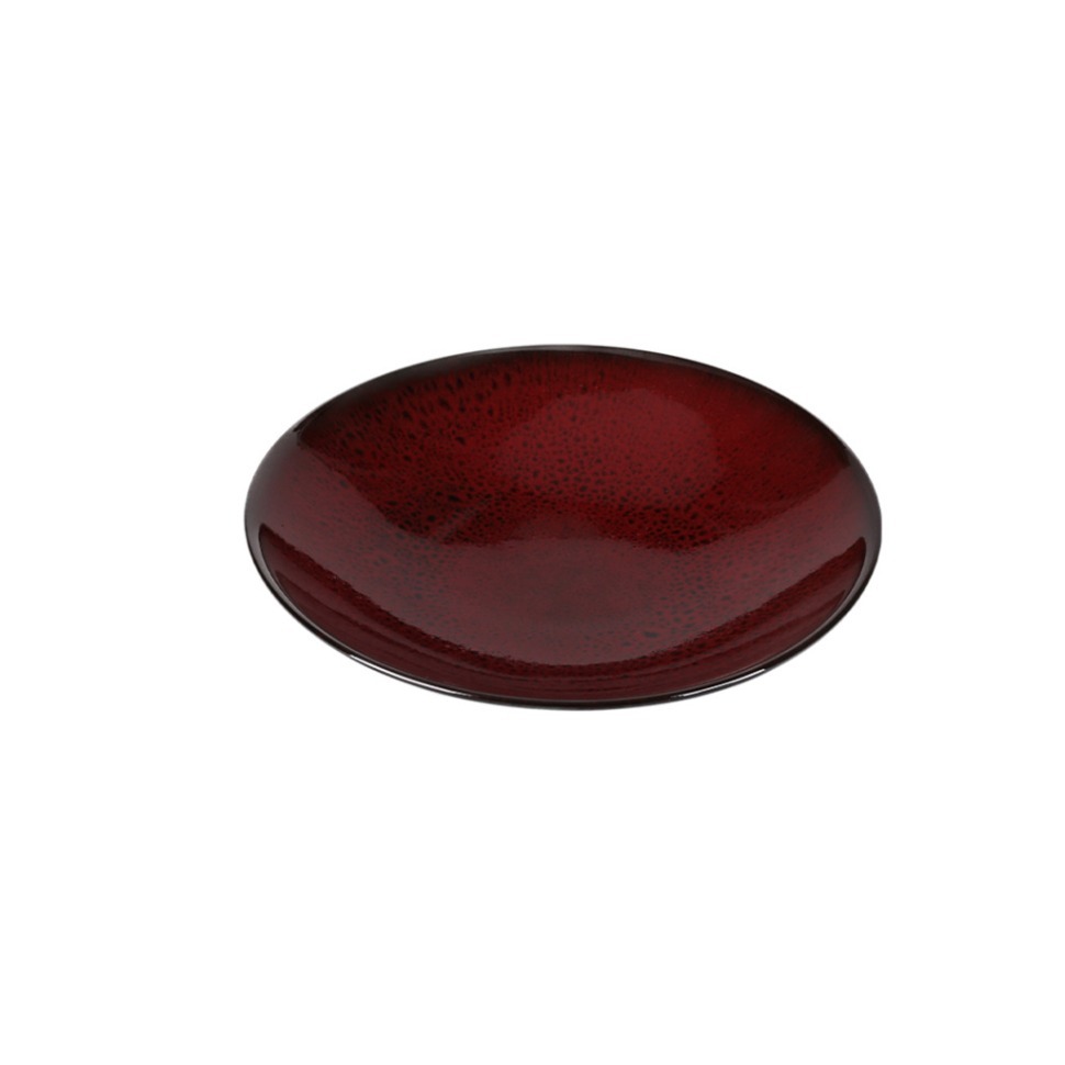 Фото Тарелка E742-P-08223/8.25, 21 см, керамика, Red, ROOMERS TABLEWARE - интернет-магазин МегаТерем в Москве