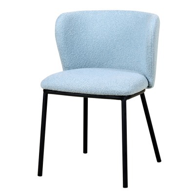 Стул foggy, букле, голубая пудра (78061)