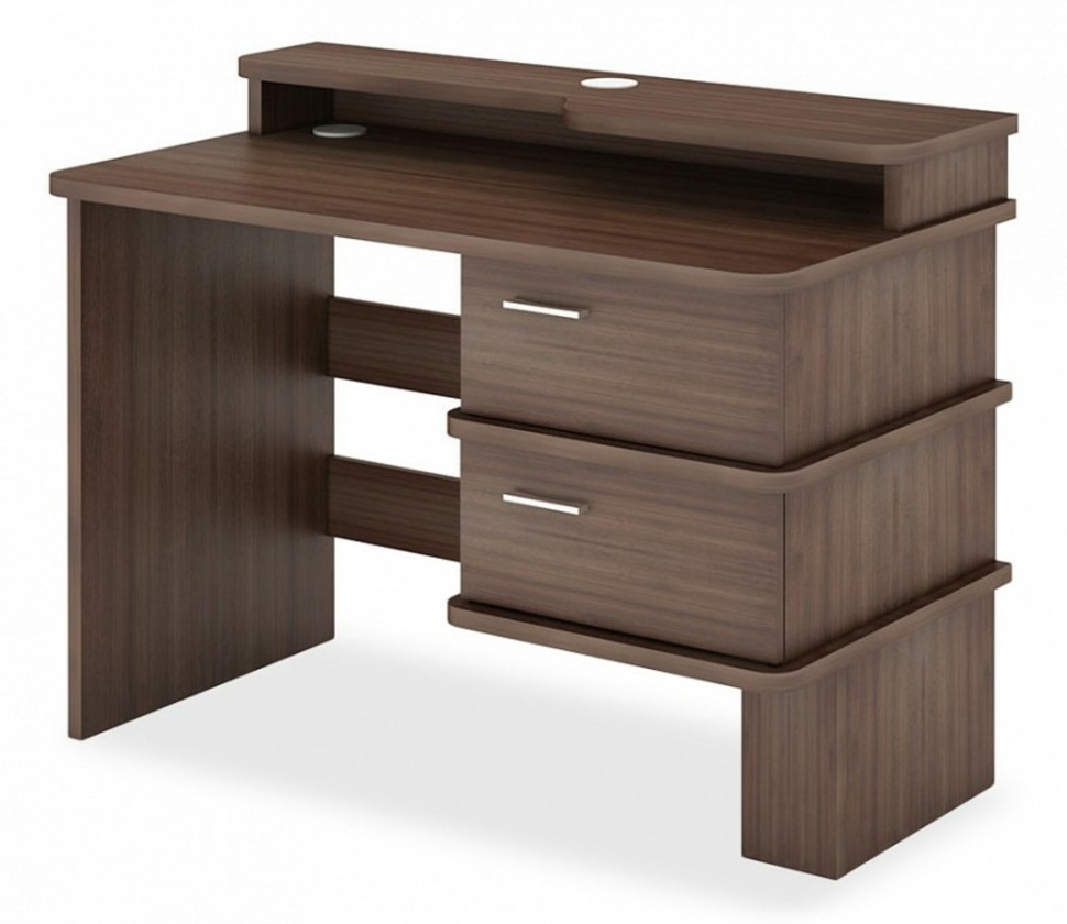 Фото Стол компьютерный Домино СД-15 C MER_SD-15-C-NM-SH-CH - интернет-магазин МегаТерем в Москве