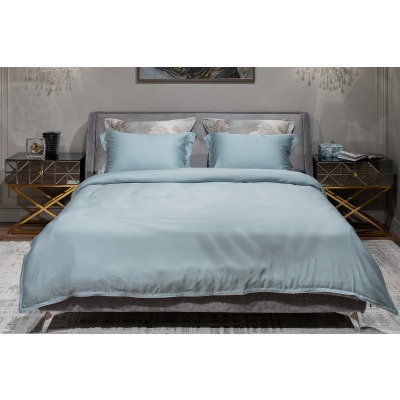 Пододеяльник тенсель бирюзо...