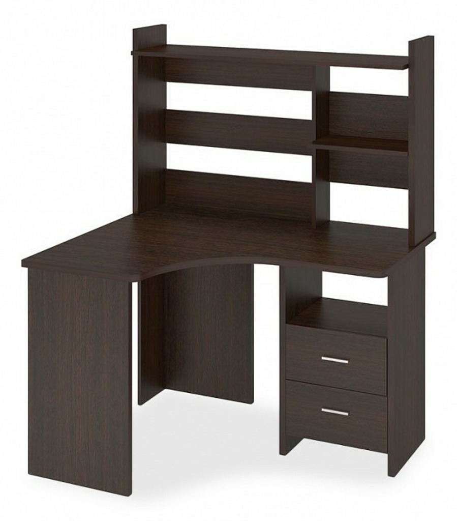 Фото Стол компьютерный Домино Lite СКЛ-Угл120+НКЛХ-120 MER_SKL-Ugl120-NKLH-120-V-LEV - интернет-магазин МегаТерем в Москве