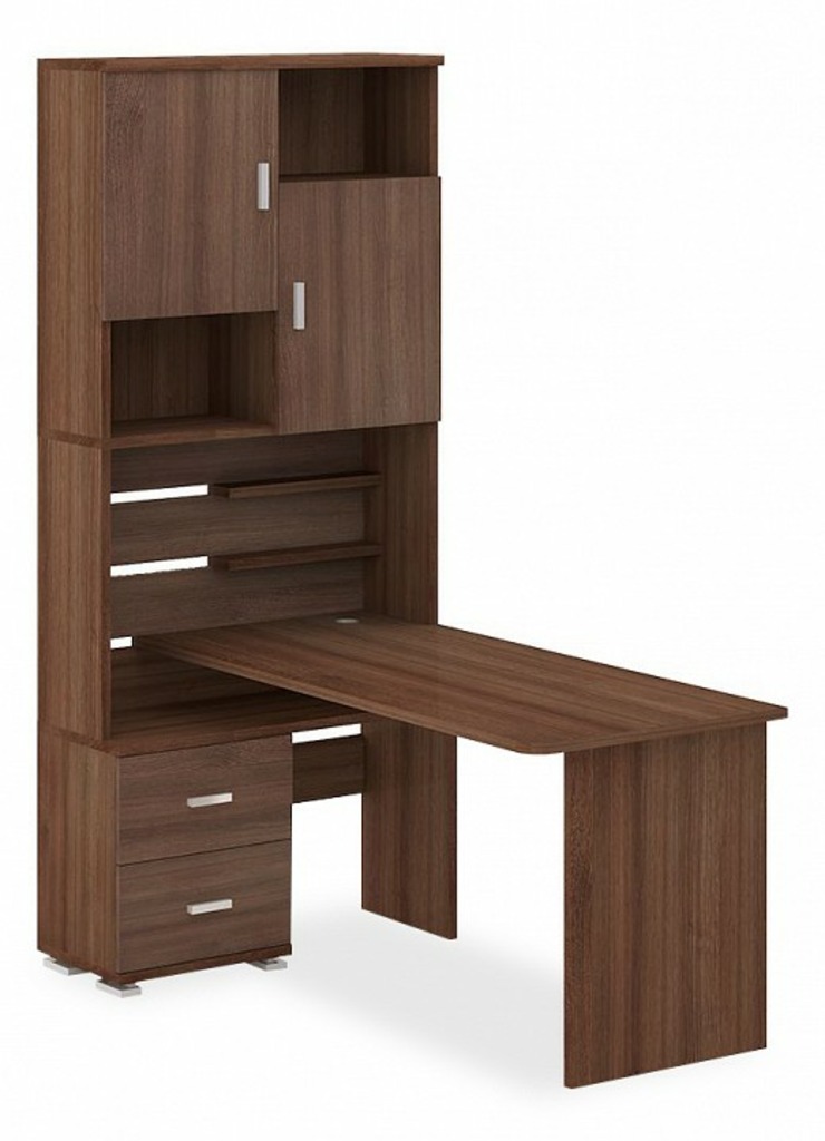 Фото Стол компьютерный Домино СР-720/160 MER_SR-720-160-SH-CH-LEV - интернет-магазин МегаТерем в Москве