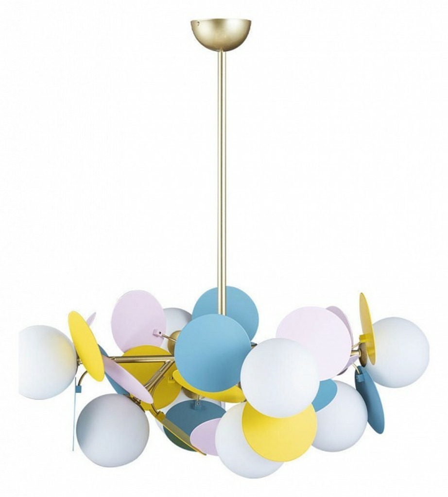 Фото Люстра на штанге Loft it Matisse 10008/8 mult LF_10008_8_mult - интернет-магазин МегаТерем в Москве