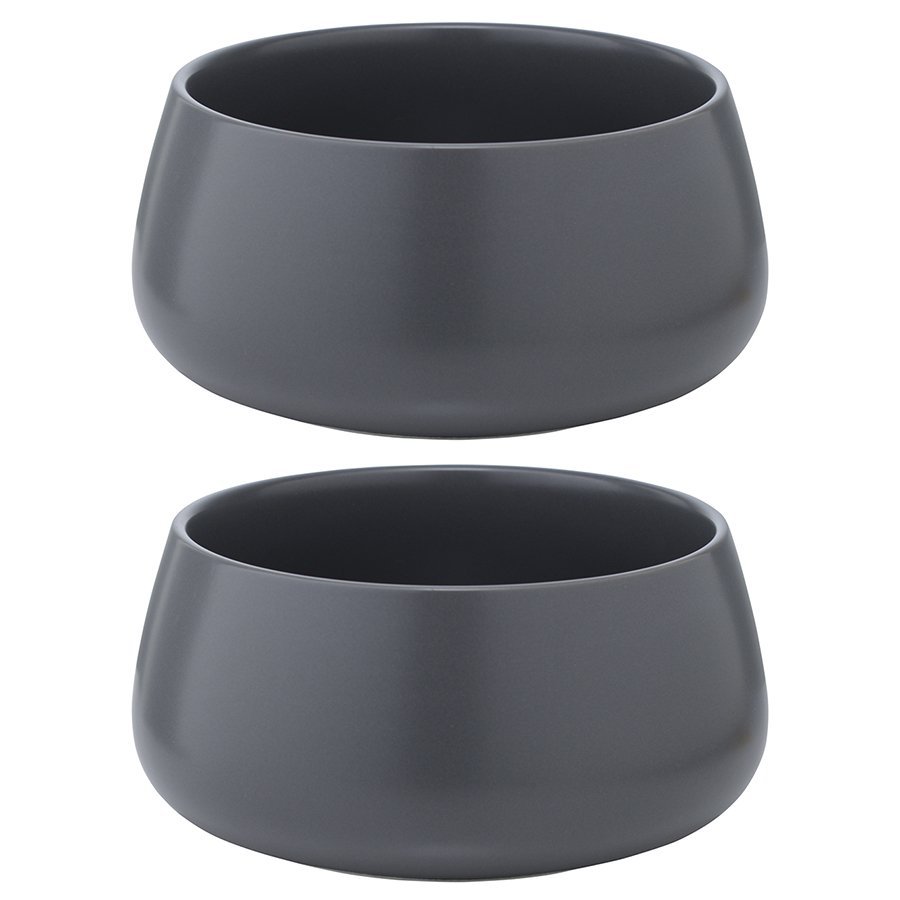 Фото Набор из двух салатников темно-серого цвета из коллекции essential, 800 мл (75174) - интернет-магазин МегаТерем в Москве