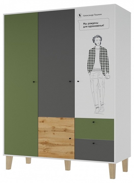 Фото Шкаф платяной Story MBW_102093 - интернет-магазин МегаТерем в Москве