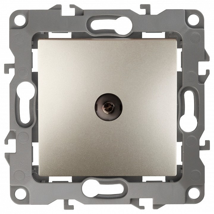 Фото ТВ-розетка проходная без рамки Эра Эра 12 12-3102-04 ER_B0027434 - интернет-магазин МегаТерем в Москве