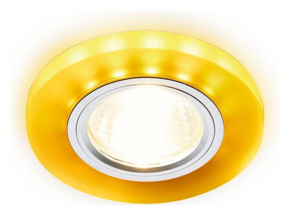 Фото Встраиваемый светильник Ambrella Light S S214 WH/CH/YL AMBR_S214_WH_CH_YL - интернет-магазин МегаТерем в Москве