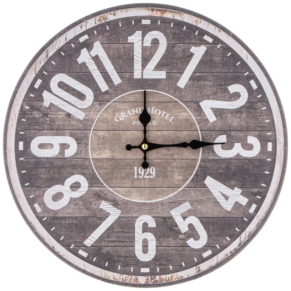 Фото Часы настенные 33.8*33.8cm Lefard (105-224) - интернет-магазин МегаТерем в Москве