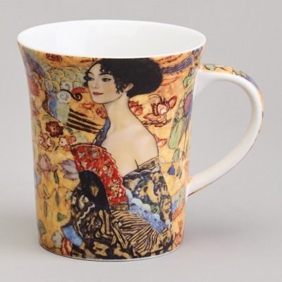 Кружка lefard "дама с веером" (г. климт) 420 мл (104-1032) 