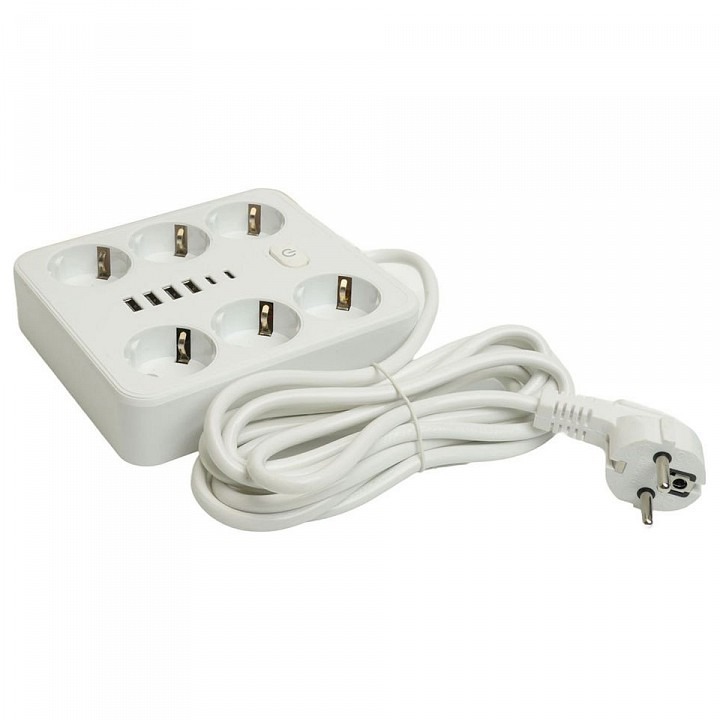 Фото Удлинитель Stekker Home plus 49982 FE_49982 - интернет-магазин МегаТерем в Москве