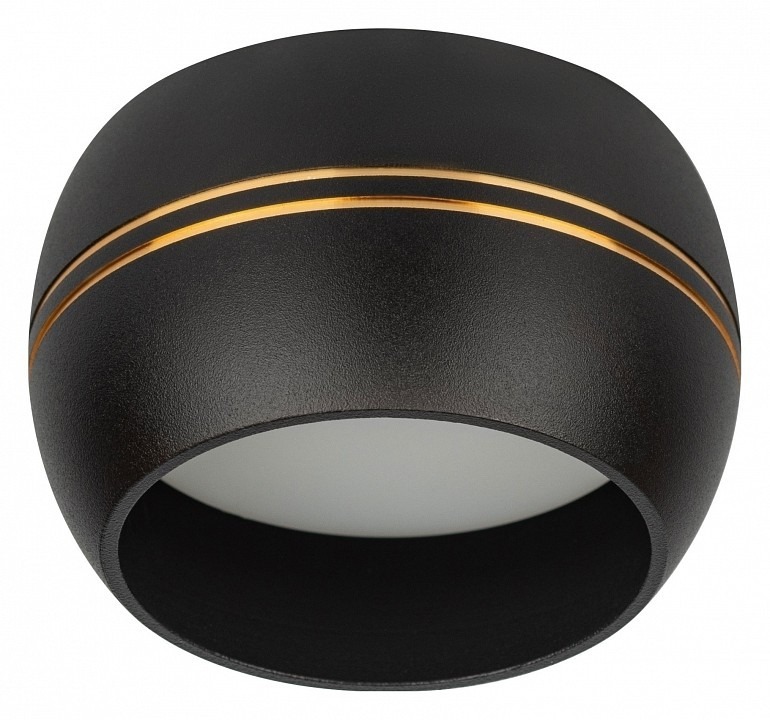 Фото Накладной светильник Эра OL13 GX53 BK/GD Б0049036 ER_B0049036 - интернет-магазин МегаТерем в Москве