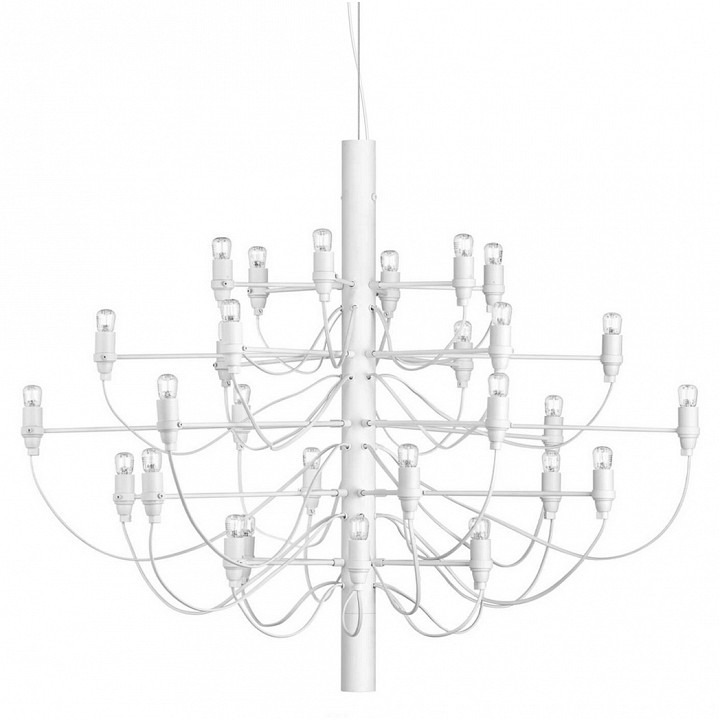 Фото Подвесная люстра Loft it Gino 10196/800 White LF_10196_800_White - интернет-магазин МегаТерем в Москве