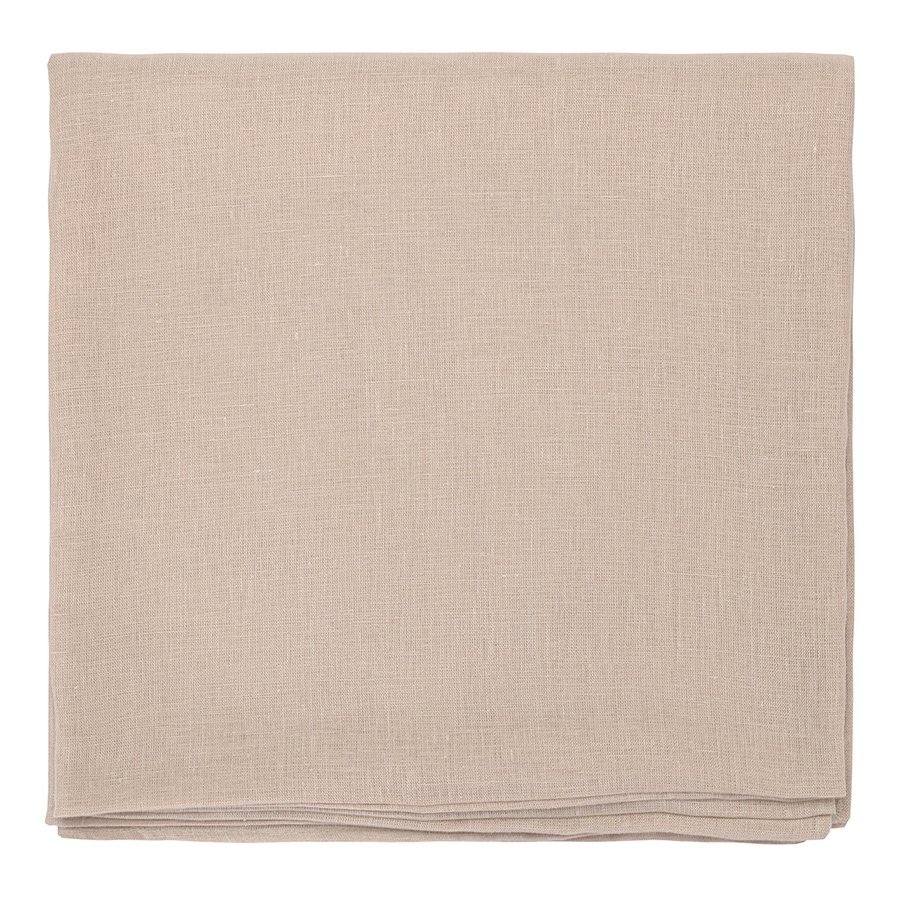 Фото Скатерть из стираного льна бежевого цвета из коллекции essential, 150х250 см (73767) - интернет-магазин МегаТерем в Москве