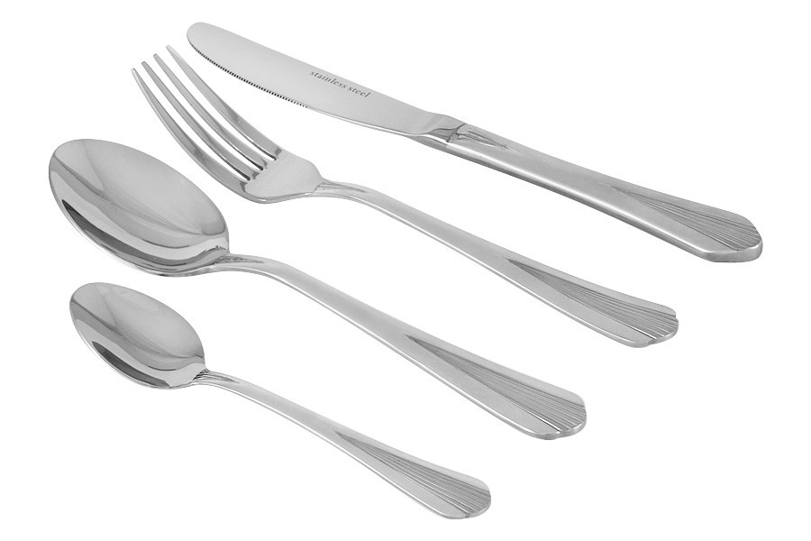 Набор столовых приборов 24 предмета Гамбург в подарочной упаковке (светл.) - SG-A938S_24_W Selecta Фото Набор столовых приборов 24 предмета Гамбург в подарочной упаковке (светл.) - SG-A938S_24_W Selecta - интернет-магазин МегаТерем в Москве