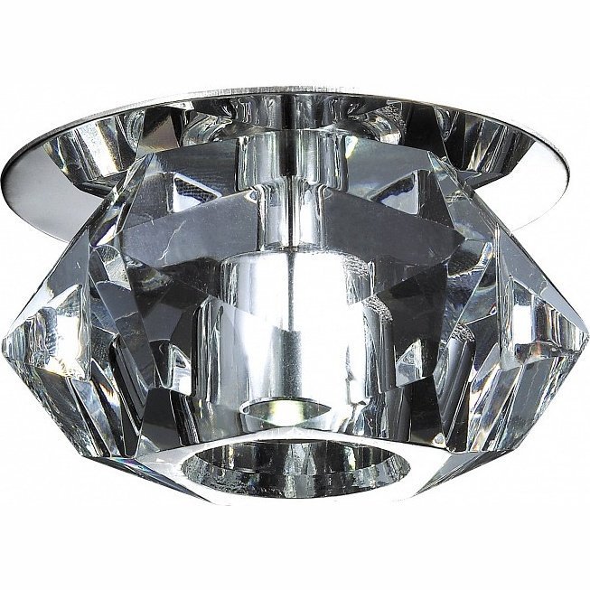 Фото Встраиваемый светильник Novotech Crystal-LED 357011 - интернет-магазин МегаТерем в Москве