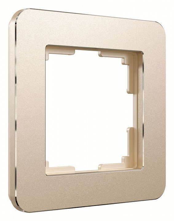 Фото Рамка на 1 пост Werkel Platinum (шампань) W0012611 WRK_a059210 - интернет-магазин МегаТерем в Москве