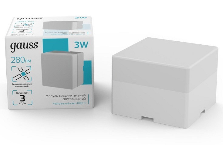 Фото Модульный светильник Gauss Shop Lighting 883564248 GA_883564248 - интернет-магазин МегаТерем в Москве