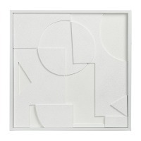 Панно декоративное с эффектом 3d minimalism, с белой рамой, 60х60 см (77480)
