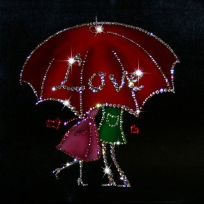 Картина Романтика с кристаллами Swarovski (1266)