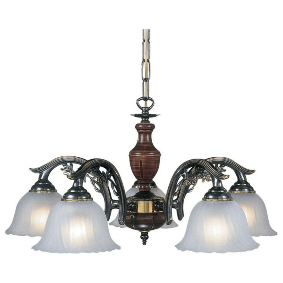 Фото Подвесная люстра Reccagni Angelo 2700 L 2700/5 RA_L_2700_5 - интернет-магазин МегаТерем в Москве