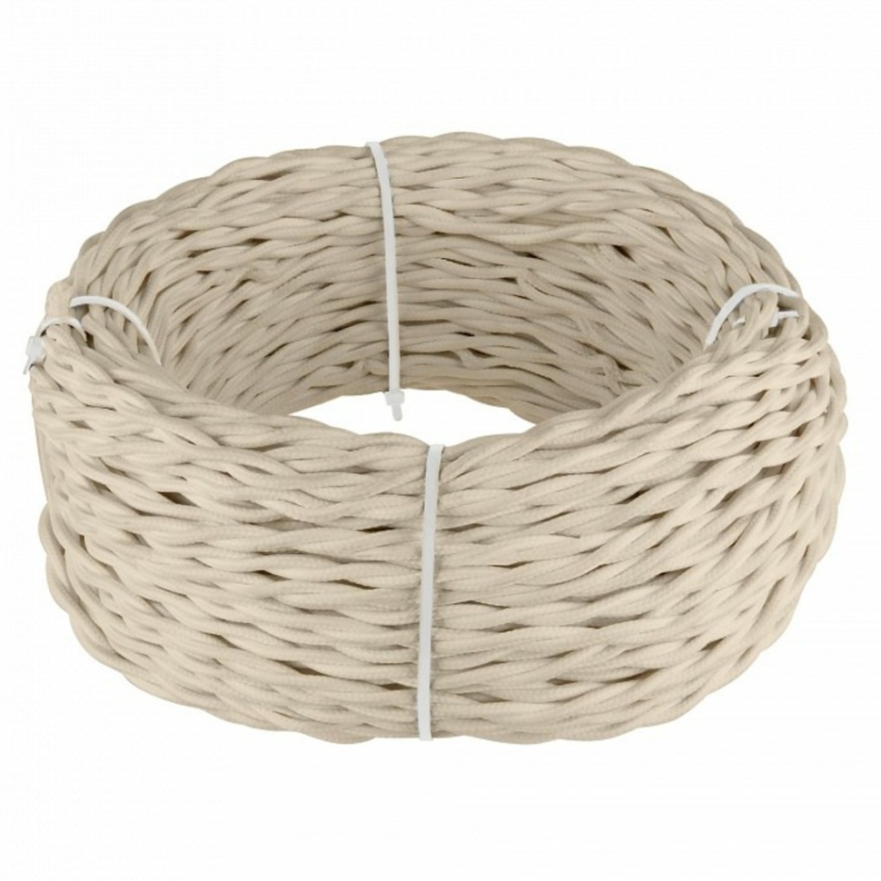 Фото Провод электропитания Werkel Ретро 3х2,5 (песочный) W6453646 WRK_a050776 - интернет-магазин МегаТерем в Москве