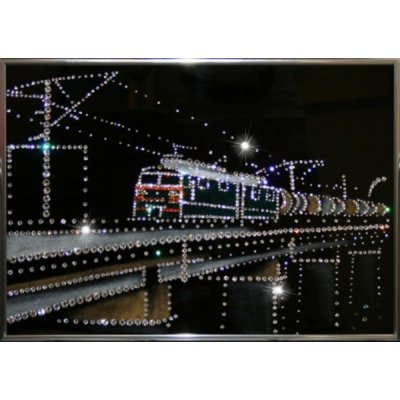 Картина Поезд с кристаллами...