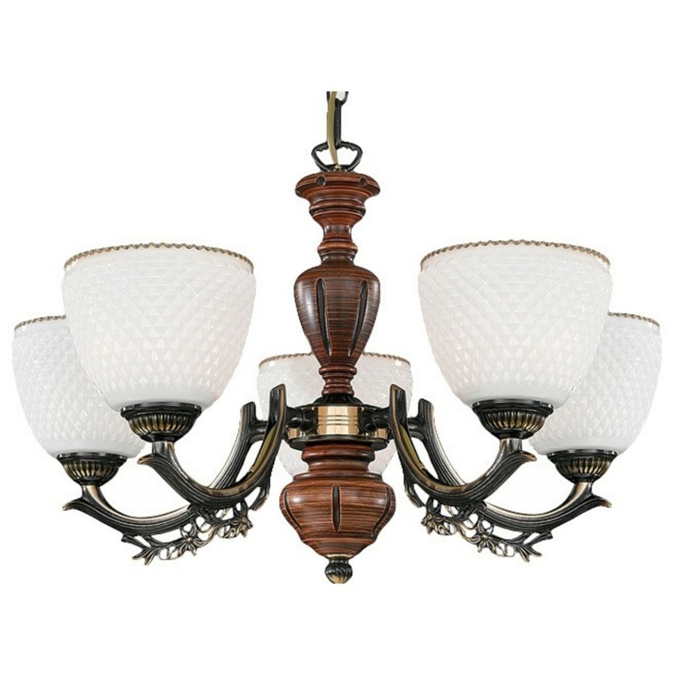 Фото Подвесная люстра Reccagni Angelo 8661 L 8661/5 RA_L_8661_5 - интернет-магазин МегаТерем в Москве