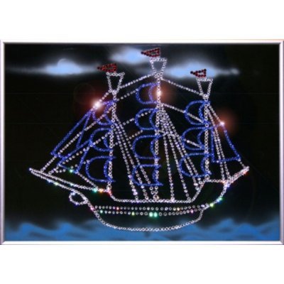 Картина По волнам с кристал...