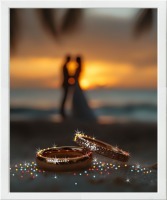 Картина Нежность под пламенем заката с кристаллами Swarovski (2427)