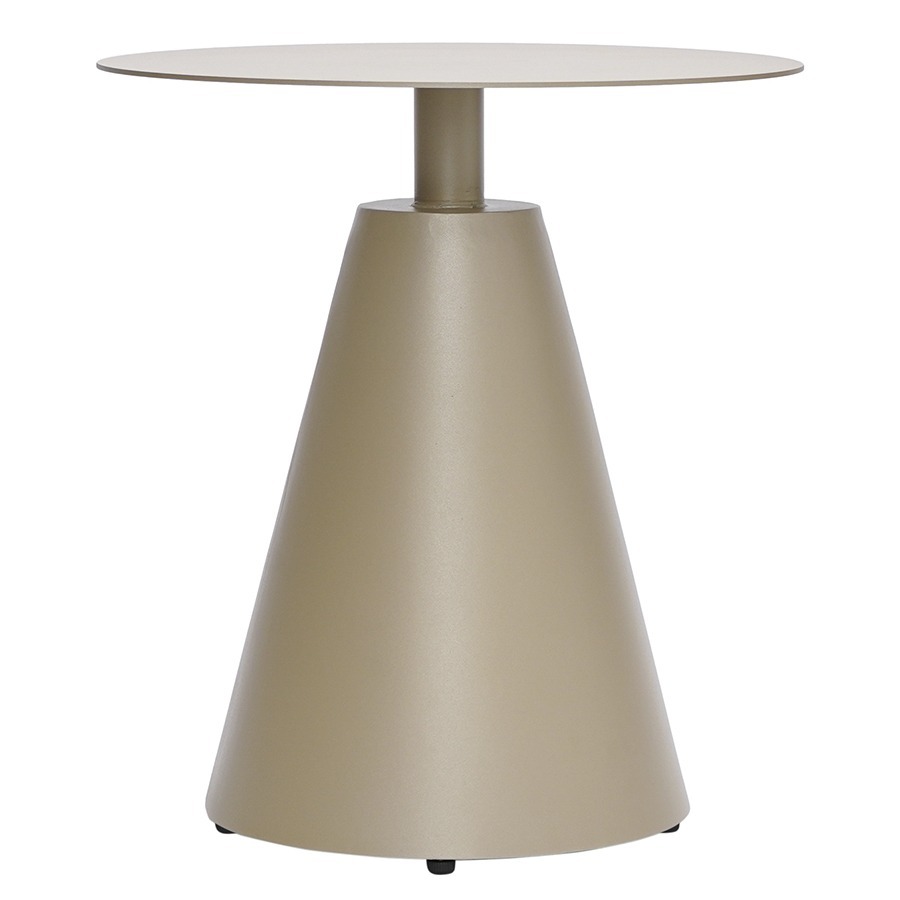 Фото Столик кофейный marius, D50 см, бежевый (75819) - интернет-магазин МегаТерем в Москве