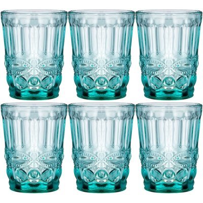 Набор стаканов "серпентина" из 6шт. серия "muza color" 270мл. / в=10 см Lefard (781-147)