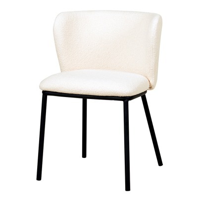 Стул foggy, букле, молочный (78062)