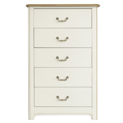 Бежевый комод Olivia высоки...