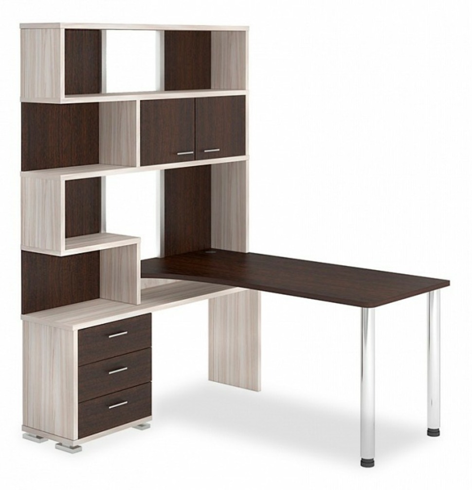 Фото Стол компьютерный Домино СР-420/150 MER_SR-420_150_KVV-LEV - интернет-магазин МегаТерем в Москве