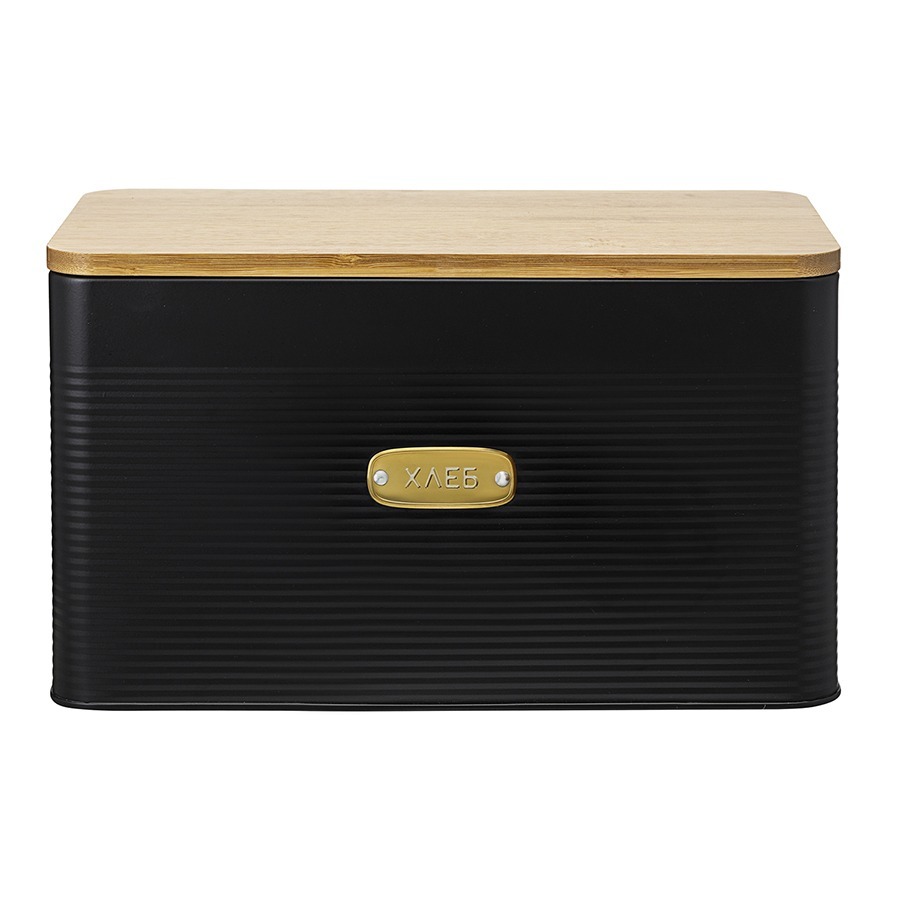 Фото Хлебница irmel, 33х18х19 см, графит (78409) - интернет-магазин МегаТерем в Москве