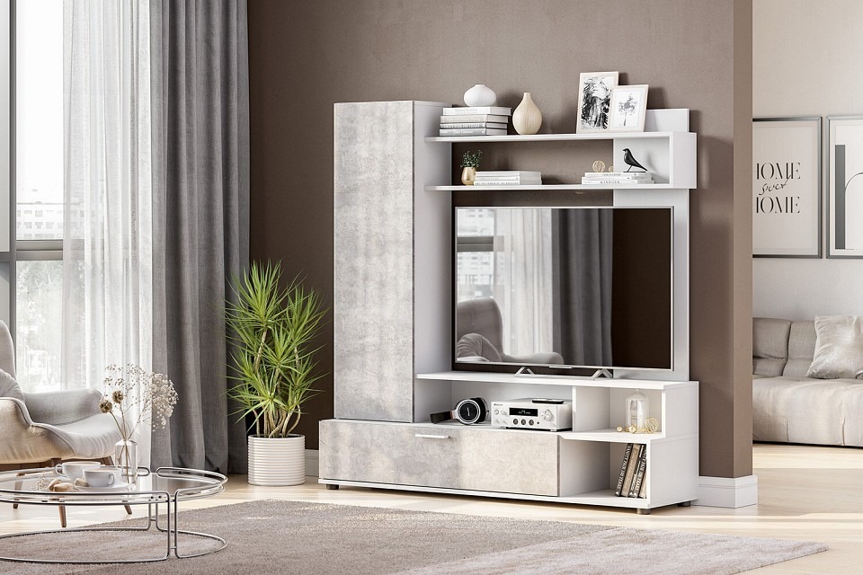 Фото Стенка для гостиной МГС ARN_00-00162631 - интернет-магазин МегаТерем в Москве