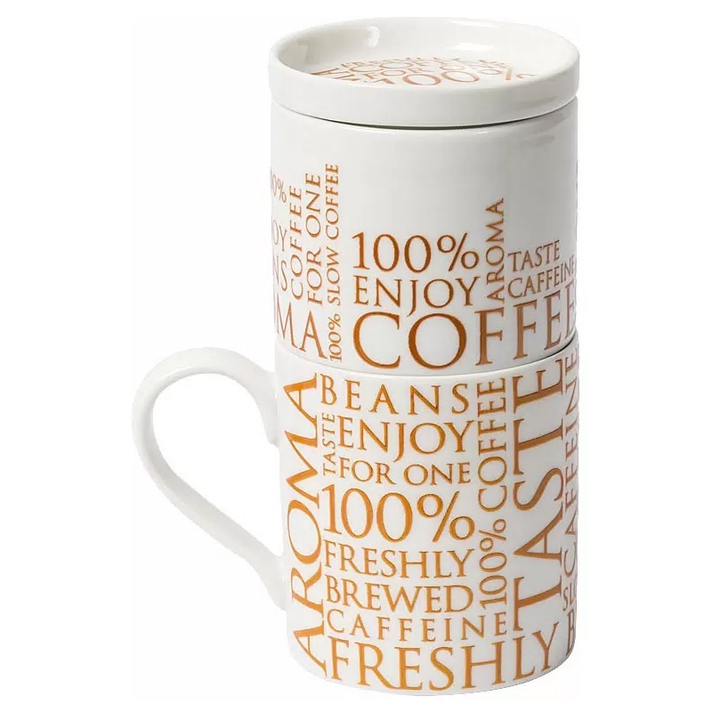 Кружка Кофе на одного 100% белый 11 5 618 2026 Фото Кружка Кофе на одного 100% белый 11 5 618 2026 - интернет-магазин МегаТерем в Москве
