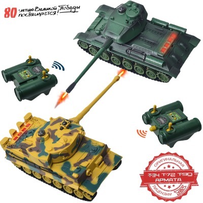 Радиоуправляемый танковый б...