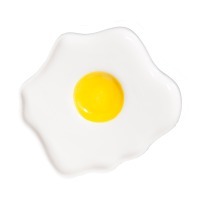 Поднос декоративный fast food, egg, 14,5x14 см (78585)