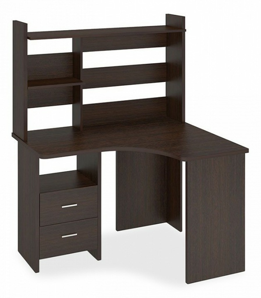 Фото Стол компьютерный Домино Lite СКЛ-Угл120+НКЛХ-120 MER_SKL-Ugl120-NKLH-120-V-PRAV - интернет-магазин МегаТерем в Москве