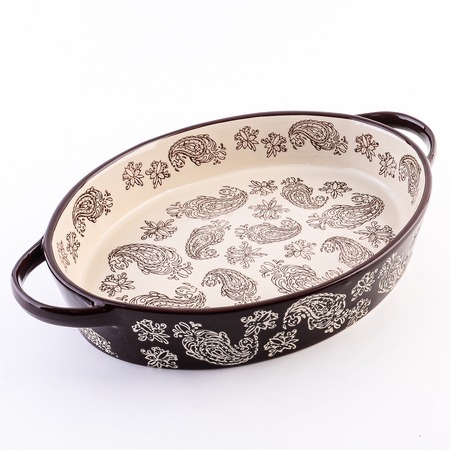 Фото Форма для запекания керамическая LORAINE (60354) - интернет-магазин МегаТерем в Москве