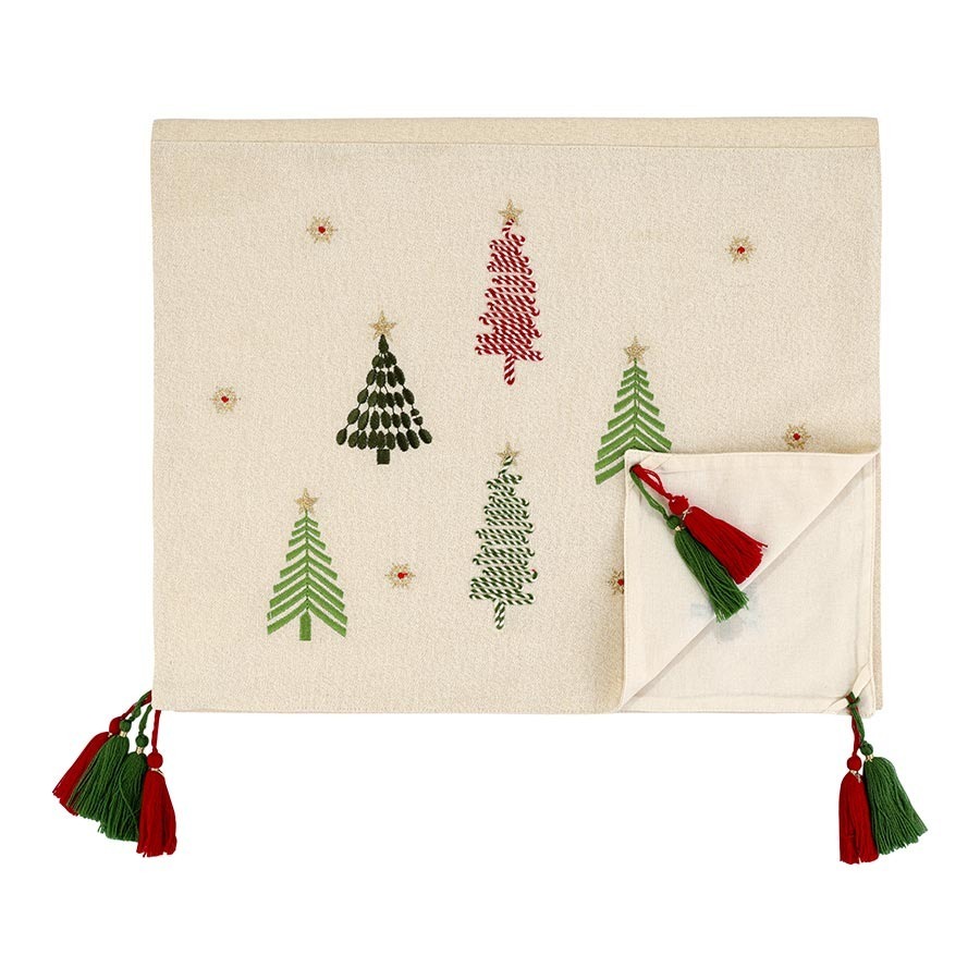 Фото Дорожка на стол frozen pines из коллекции new year essential, 45х150 см (79769) - интернет-магазин МегаТерем в Москве