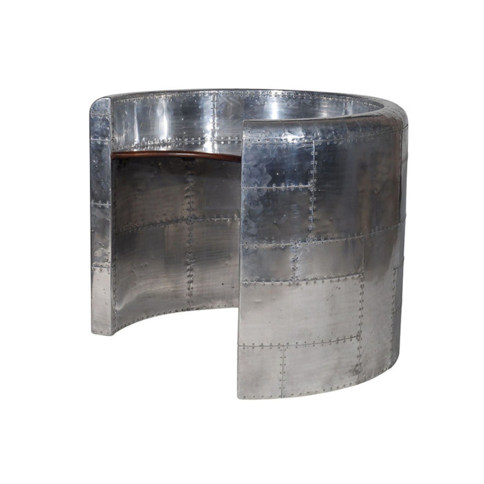 Фото Стойка Авиатор Spitfire TO-HHAVO125STRALMZ, дерево, металл, mixed, RESTORATION HARDWARE - интернет-магазин МегаТерем в Москве