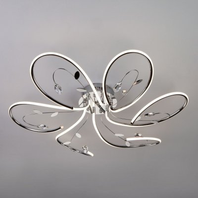 Потолочная люстра Eurosvet Venzel 90082/6 хром EV_83234