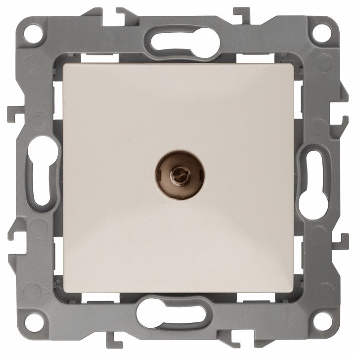 Фото ТВ-розетка без рамки Эра Эра 12 12-3101-02 ER_B0014706 - интернет-магазин МегаТерем в Москве