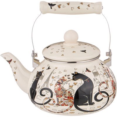 Чайник agness эмалированный...