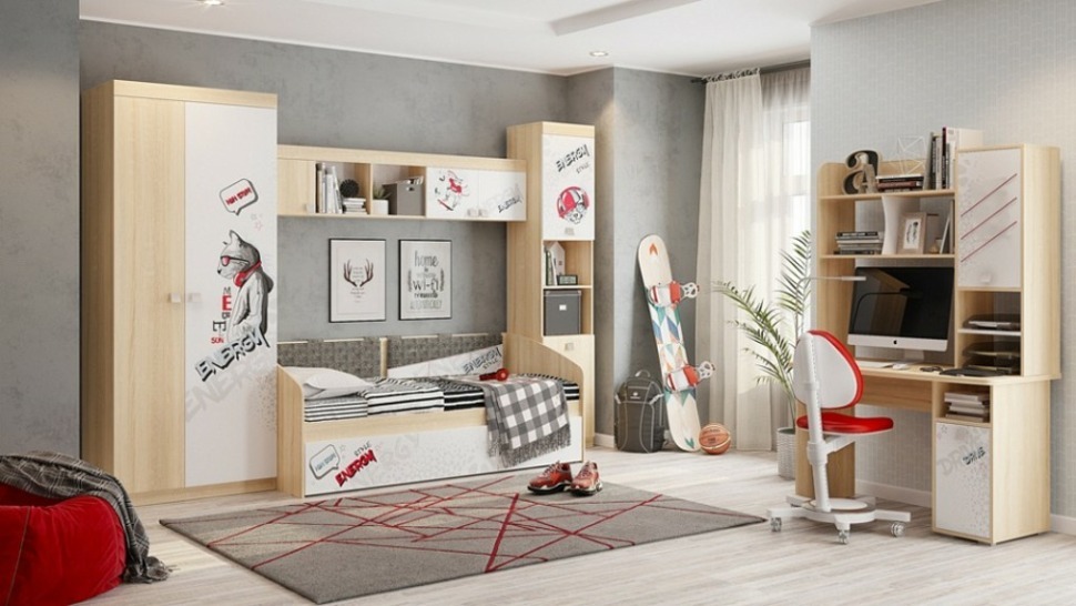 Фото Гарнитур для детской Энерджи MBS_Energy_system_3 - интернет-магазин МегаТерем в Москве