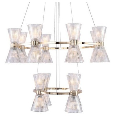 Подвесная люстра Newport 3610 3616/S gold new NWP_M0069512