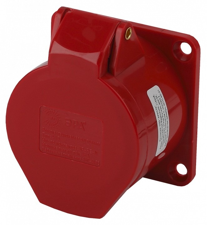 Фото Розетка с заземлением Эра  R(IN)-16-3P-PE-N-IP44 ER_B0032869 - интернет-магазин МегаТерем в Москве